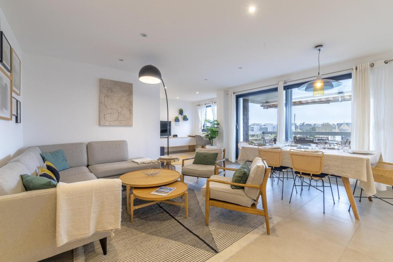 Grand Appartement De Standing Avec Terrasse Vue Port Au Centre De Vannes Eksteriør bilde