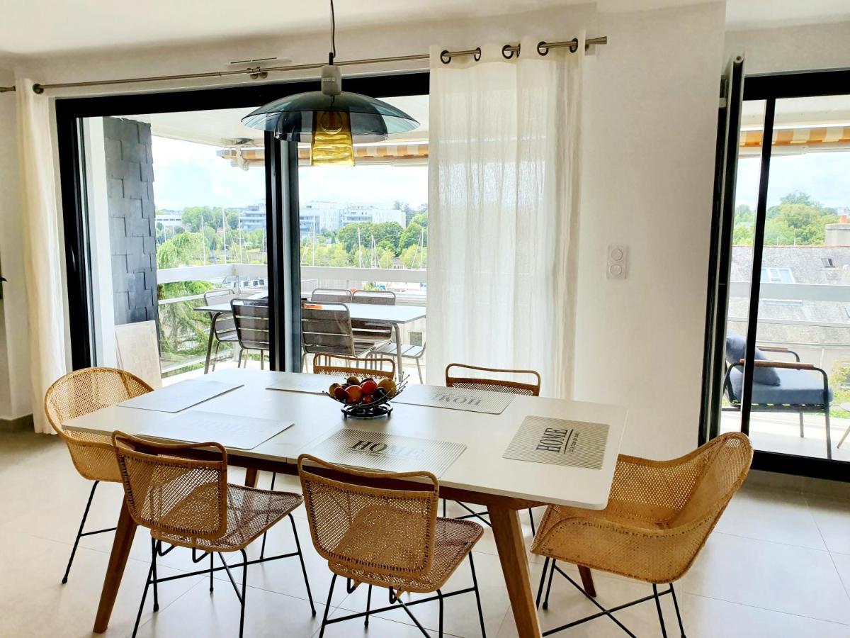 Grand Appartement De Standing Avec Terrasse Vue Port Au Centre De Vannes Eksteriør bilde